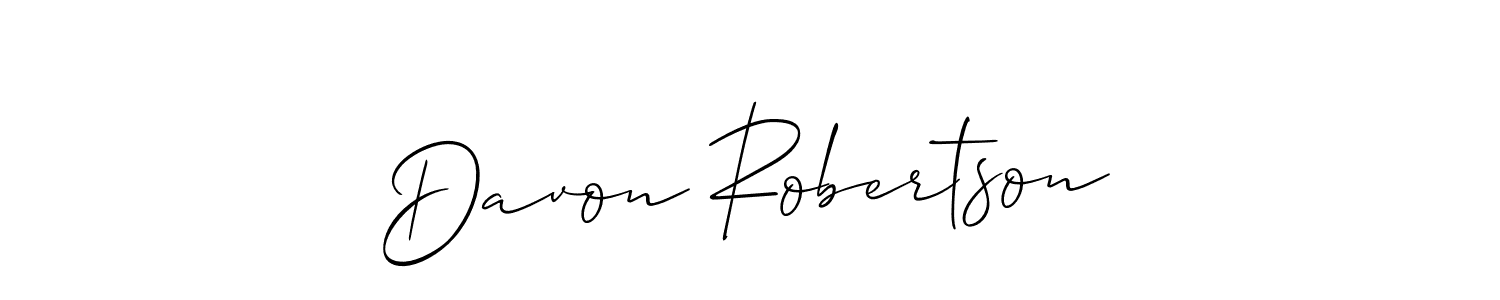 Here are the top 10 professional signature styles for the name Davon Robertson. These are the best autograph styles you can use for your name. Davon Robertson signature style 2 images and pictures png