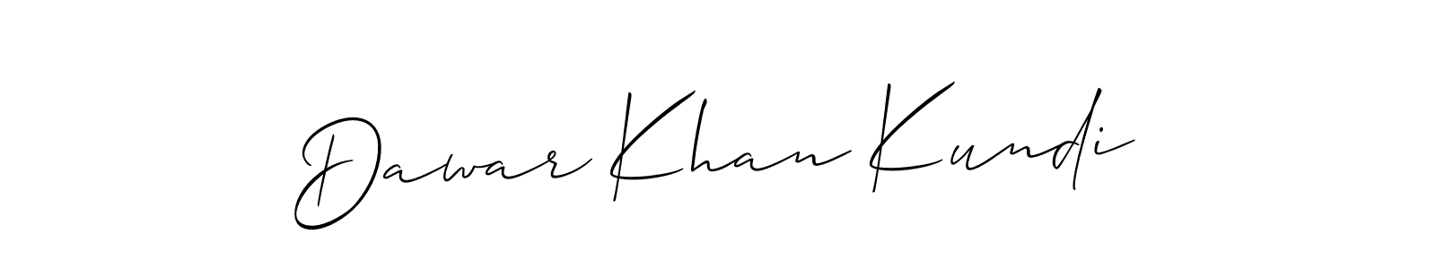 Make a beautiful signature design for name Dawar Khan Kundi. Use this online signature maker to create a handwritten signature for free. Dawar Khan Kundi signature style 2 images and pictures png