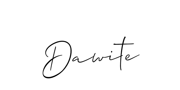Here are the top 10 professional signature styles for the name Dawite. These are the best autograph styles you can use for your name. Dawite signature style 2 images and pictures png