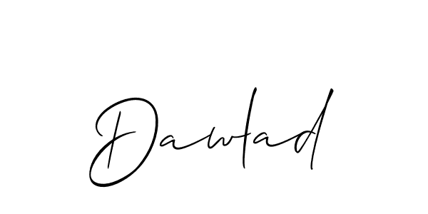 Make a beautiful signature design for name Dawlad. Use this online signature maker to create a handwritten signature for free. Dawlad signature style 2 images and pictures png