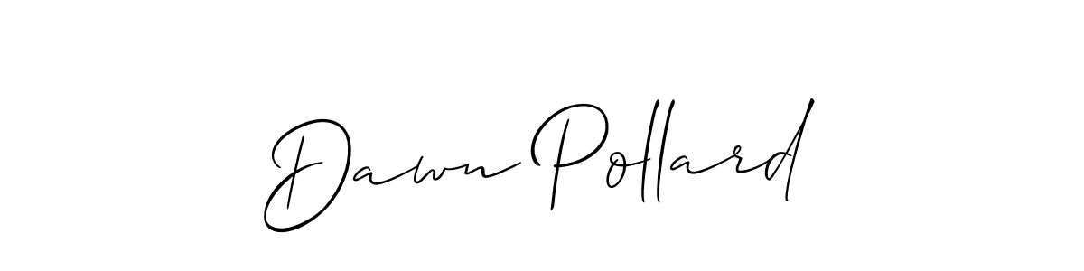 Best and Professional Signature Style for Dawn Pollard. Allison_Script Best Signature Style Collection. Dawn Pollard signature style 2 images and pictures png