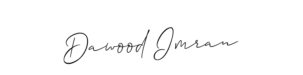 How to Draw Dawood Imran signature style? Allison_Script is a latest design signature styles for name Dawood Imran. Dawood Imran signature style 2 images and pictures png