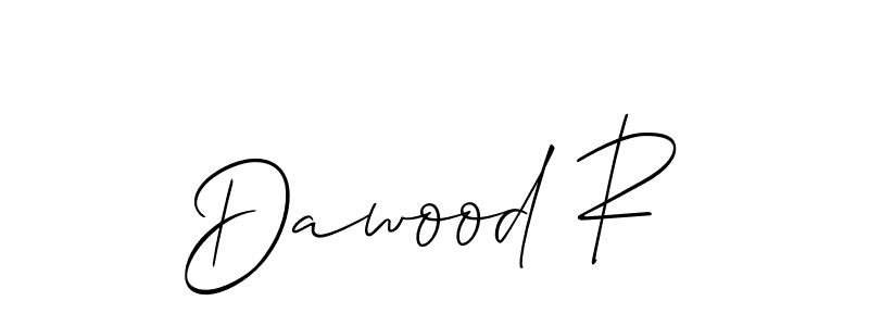 This is the best signature style for the Dawood R name. Also you like these signature font (Allison_Script). Mix name signature. Dawood R signature style 2 images and pictures png