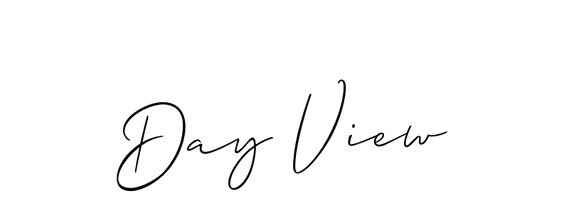 Best and Professional Signature Style for Day View. Allison_Script Best Signature Style Collection. Day View signature style 2 images and pictures png