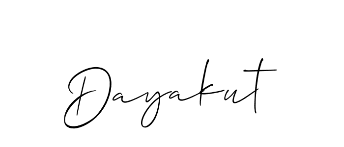 You can use this online signature creator to create a handwritten signature for the name Dayakut. This is the best online autograph maker. Dayakut signature style 2 images and pictures png