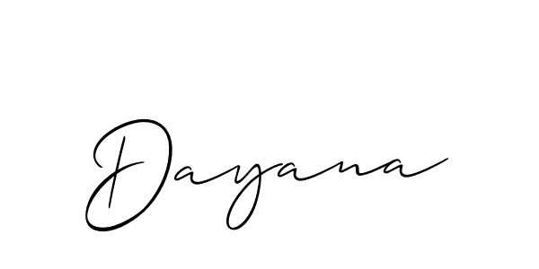 Make a beautiful signature design for name Dayana. Use this online signature maker to create a handwritten signature for free. Dayana signature style 2 images and pictures png