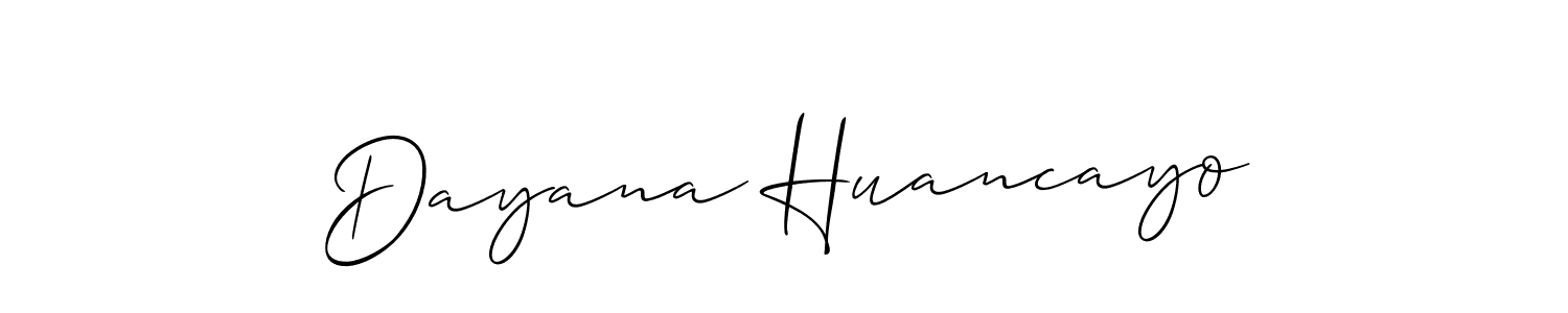 Make a beautiful signature design for name Dayana Huancayo. Use this online signature maker to create a handwritten signature for free. Dayana Huancayo signature style 2 images and pictures png