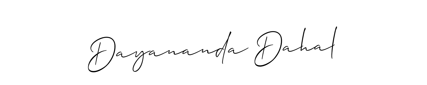 Once you've used our free online signature maker to create your best signature Allison_Script style, it's time to enjoy all of the benefits that Dayananda Dahal name signing documents. Dayananda Dahal signature style 2 images and pictures png