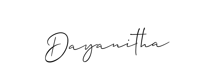 You can use this online signature creator to create a handwritten signature for the name Dayanitha. This is the best online autograph maker. Dayanitha signature style 2 images and pictures png