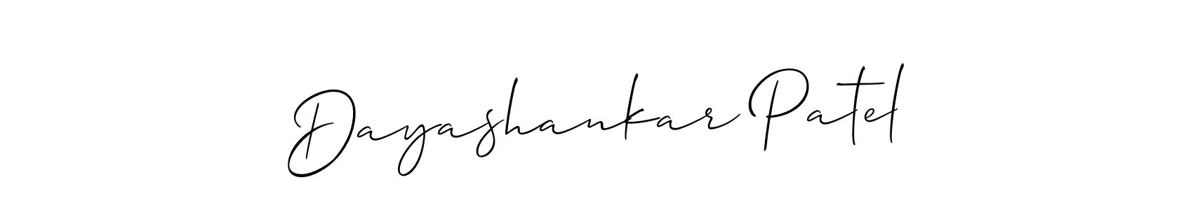 Make a beautiful signature design for name Dayashankar Patel. Use this online signature maker to create a handwritten signature for free. Dayashankar Patel signature style 2 images and pictures png