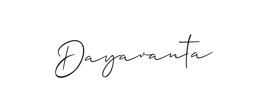 Make a beautiful signature design for name Dayavanta. Use this online signature maker to create a handwritten signature for free. Dayavanta signature style 2 images and pictures png