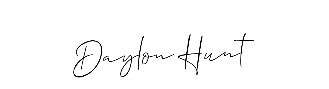 Make a short Daylon Hunt signature style. Manage your documents anywhere anytime using Allison_Script. Create and add eSignatures, submit forms, share and send files easily. Daylon Hunt signature style 2 images and pictures png