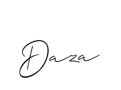 See photos of Daza official signature by Spectra . Check more albums & portfolios. Read reviews & check more about Allison_Script font. Daza signature style 2 images and pictures png