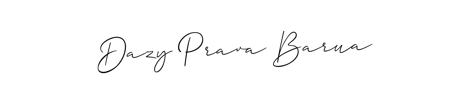 Make a beautiful signature design for name Dazy Prava Barua. Use this online signature maker to create a handwritten signature for free. Dazy Prava Barua signature style 2 images and pictures png