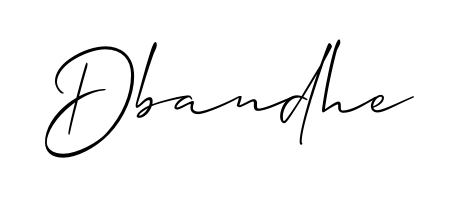 A classic penmanship look for Dbandhe. The Allison_Script font brings timeless elegance and confidence to every signed document. Dbandhe signature style 2 images and pictures png