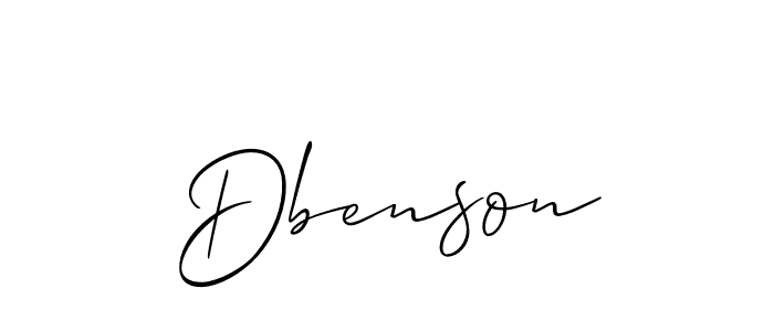 This is the best signature style for the Dbenson name. Also you like these signature font (Allison_Script). Mix name signature. Dbenson signature style 2 images and pictures png