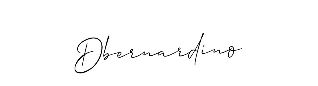 Dbernardino stylish signature style. Best Handwritten Sign (Allison_Script) for my name. Handwritten Signature Collection Ideas for my name Dbernardino. Dbernardino signature style 2 images and pictures png