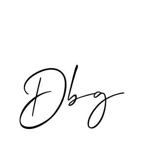 Use a signature maker to create a handwritten signature online. With this signature software, you can design (Allison_Script) your own signature for name Dbg. Dbg signature style 2 images and pictures png