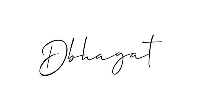 You should practise on your own different ways (Allison_Script) to write your name (Dbhagat) in signature. don't let someone else do it for you. Dbhagat signature style 2 images and pictures png