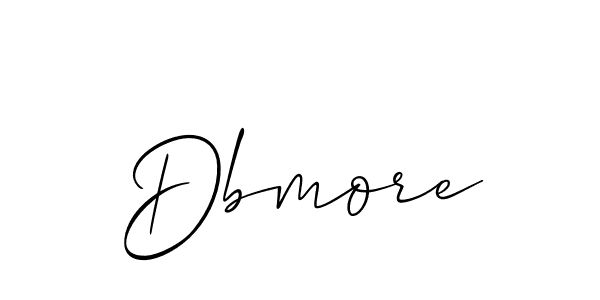 Similarly Allison_Script is the best handwritten signature design. Signature creator online .You can use it as an online autograph creator for name Dbmore. Dbmore signature style 2 images and pictures png