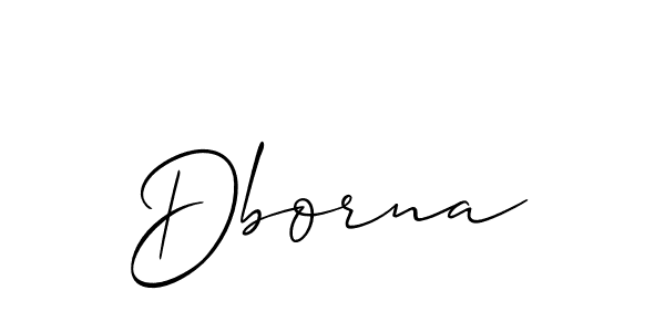 Dborna stylish signature style. Best Handwritten Sign (Allison_Script) for my name. Handwritten Signature Collection Ideas for my name Dborna. Dborna signature style 2 images and pictures png