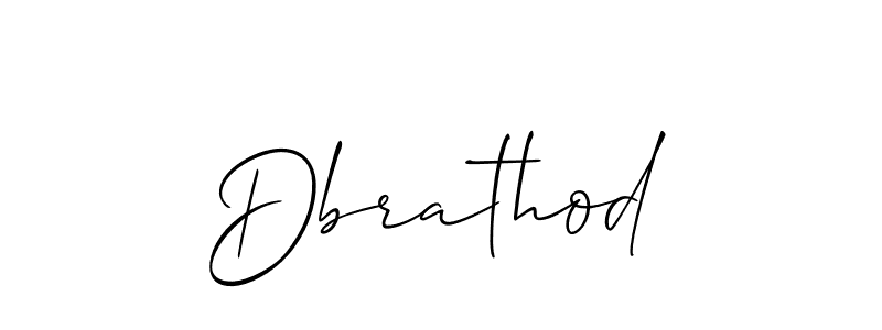 You should practise on your own different ways (Allison_Script) to write your name (Dbrathod) in signature. don't let someone else do it for you. Dbrathod signature style 2 images and pictures png