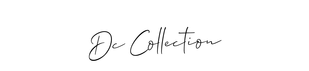Make a short Dc Collection signature style. Manage your documents anywhere anytime using Allison_Script. Create and add eSignatures, submit forms, share and send files easily. Dc Collection signature style 2 images and pictures png