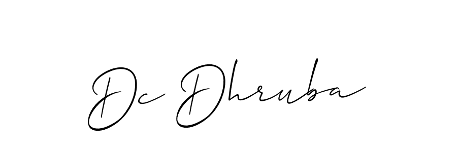 Once you've used our free online signature maker to create your best signature Allison_Script style, it's time to enjoy all of the benefits that Dc Dhruba name signing documents. Dc Dhruba signature style 2 images and pictures png