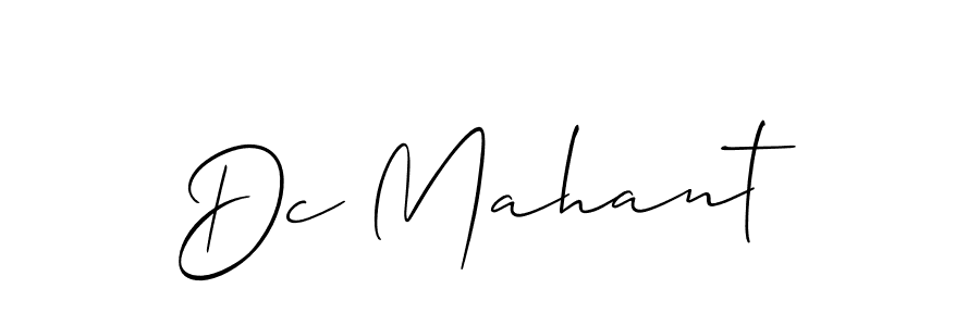 Make a short Dc Mahant signature style. Manage your documents anywhere anytime using Allison_Script. Create and add eSignatures, submit forms, share and send files easily. Dc Mahant signature style 2 images and pictures png