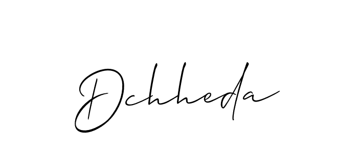 Best and Professional Signature Style for Dchheda. Allison_Script Best Signature Style Collection. Dchheda signature style 2 images and pictures png