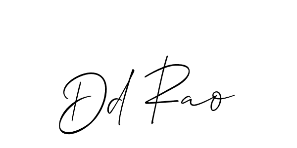 Allison_Script is a professional signature style that is perfect for those who want to add a touch of class to their signature. It is also a great choice for those who want to make their signature more unique. Get Dd Rao name to fancy signature for free. Dd Rao signature style 2 images and pictures png