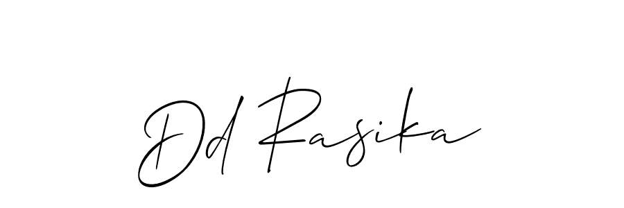 It looks lik you need a new signature style for name Dd Rasika. Design unique handwritten (Allison_Script) signature with our free signature maker in just a few clicks. Dd Rasika signature style 2 images and pictures png