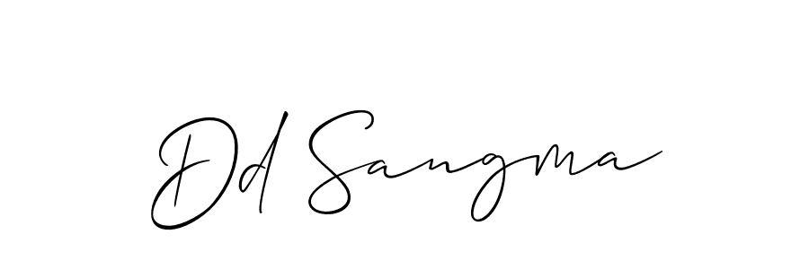 Once you've used our free online signature maker to create your best signature Allison_Script style, it's time to enjoy all of the benefits that Dd Sangma name signing documents. Dd Sangma signature style 2 images and pictures png