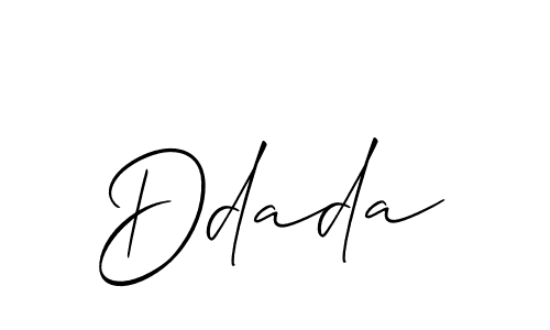 How to Draw Ddada signature style? Allison_Script is a latest design signature styles for name Ddada. Ddada signature style 2 images and pictures png