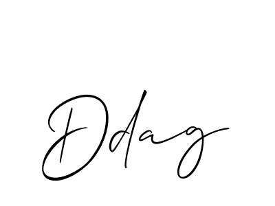 You should practise on your own different ways (Allison_Script) to write your name (Ddag) in signature. don't let someone else do it for you. Ddag signature style 2 images and pictures png