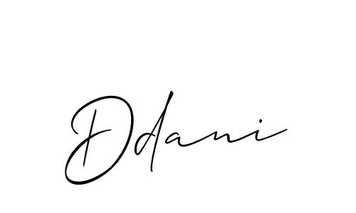 Ddani stylish signature style. Best Handwritten Sign (Allison_Script) for my name. Handwritten Signature Collection Ideas for my name Ddani. Ddani signature style 2 images and pictures png