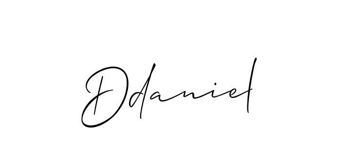 The best way (Allison_Script) to make a short signature is to pick only two or three words in your name. The name Ddaniel include a total of six letters. For converting this name. Ddaniel signature style 2 images and pictures png