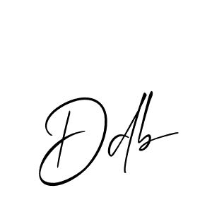 Create a beautiful signature design for name Ddb. With this signature (Allison_Script) fonts, you can make a handwritten signature for free. Ddb signature style 2 images and pictures png
