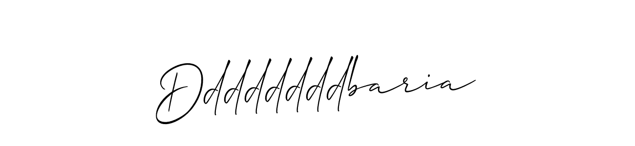 Make a beautiful signature design for name Ddddddddbaria. With this signature (Allison_Script) style, you can create a handwritten signature for free. Ddddddddbaria signature style 2 images and pictures png