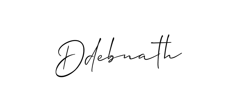 Make a beautiful signature design for name Ddebnath. Use this online signature maker to create a handwritten signature for free. Ddebnath signature style 2 images and pictures png