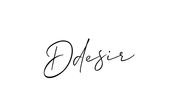 Allison_Script is a professional signature style that is perfect for those who want to add a touch of class to their signature. It is also a great choice for those who want to make their signature more unique. Get Ddesir name to fancy signature for free. Ddesir signature style 2 images and pictures png