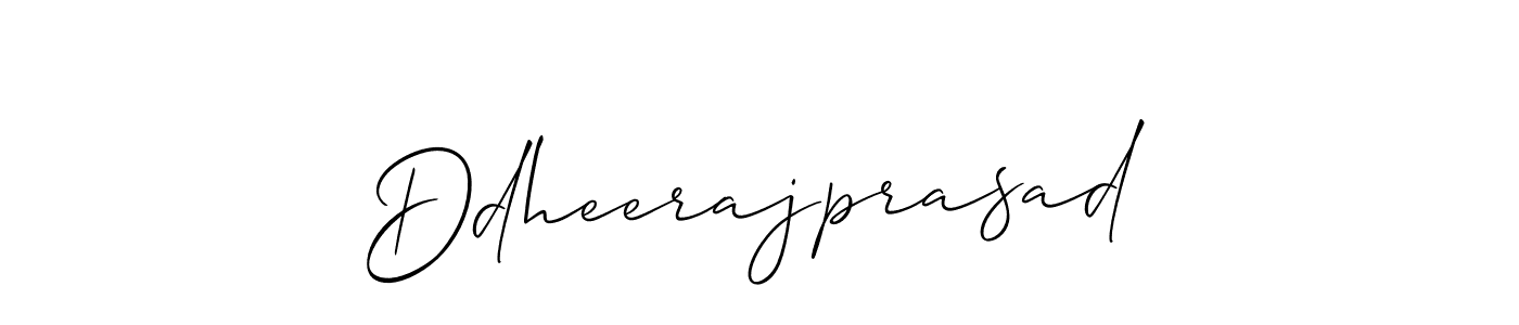 Use a signature maker to create a handwritten signature online. With this signature software, you can design (Allison_Script) your own signature for name Ddheerajprasad. Ddheerajprasad signature style 2 images and pictures png