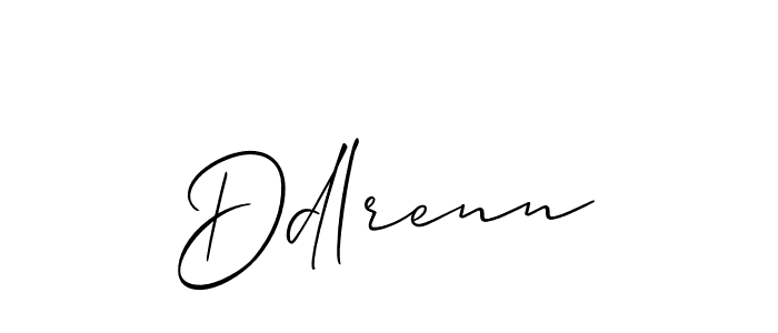 Similarly Allison_Script is the best handwritten signature design. Signature creator online .You can use it as an online autograph creator for name Ddlrenn. Ddlrenn signature style 2 images and pictures png