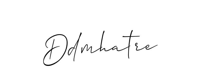 Similarly Allison_Script is the best handwritten signature design. Signature creator online .You can use it as an online autograph creator for name Ddmhatre. Ddmhatre signature style 2 images and pictures png