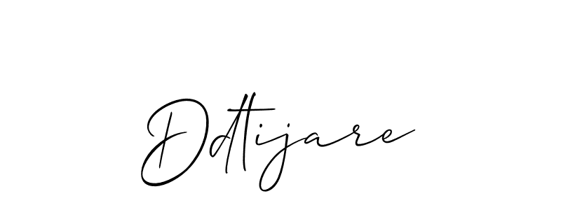 Make a beautiful signature design for name Ddtijare. With this signature (Allison_Script) style, you can create a handwritten signature for free. Ddtijare signature style 2 images and pictures png