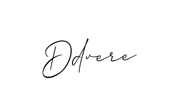 Design your own signature with our free online signature maker. With this signature software, you can create a handwritten (Allison_Script) signature for name Ddvere. Ddvere signature style 2 images and pictures png