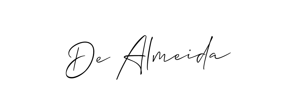 See photos of De Almeida official signature by Spectra . Check more albums & portfolios. Read reviews & check more about Allison_Script font. De Almeida signature style 2 images and pictures png