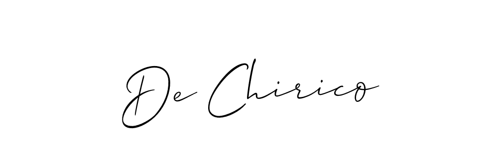 You should practise on your own different ways (Allison_Script) to write your name (De Chirico) in signature. don't let someone else do it for you. De Chirico signature style 2 images and pictures png