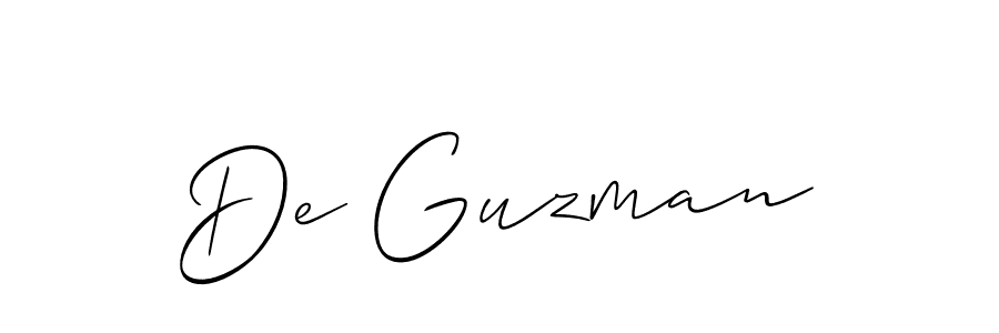 De Guzman stylish signature style. Best Handwritten Sign (Allison_Script) for my name. Handwritten Signature Collection Ideas for my name De Guzman. De Guzman signature style 2 images and pictures png