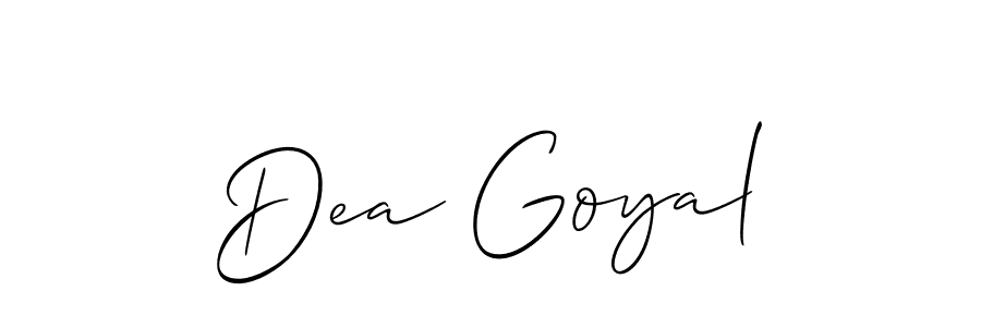 See photos of Dea Goyal official signature by Spectra . Check more albums & portfolios. Read reviews & check more about Allison_Script font. Dea Goyal signature style 2 images and pictures png